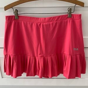 Fila Pink Athletic Skort Large